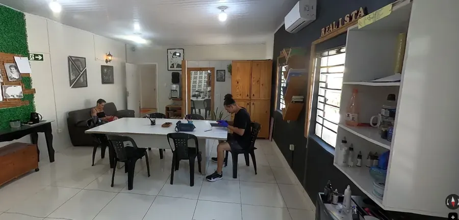 Ambiente da escola de desenho